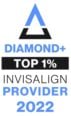 Diamond+ Top 1% Invisalign Provider 2022
