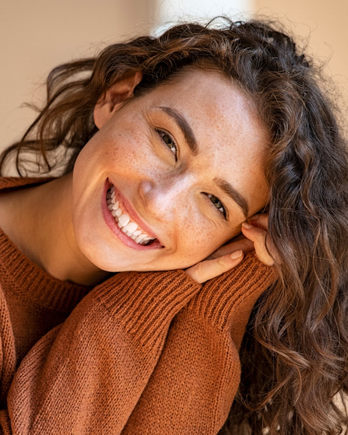 Smiling Invisalign patient